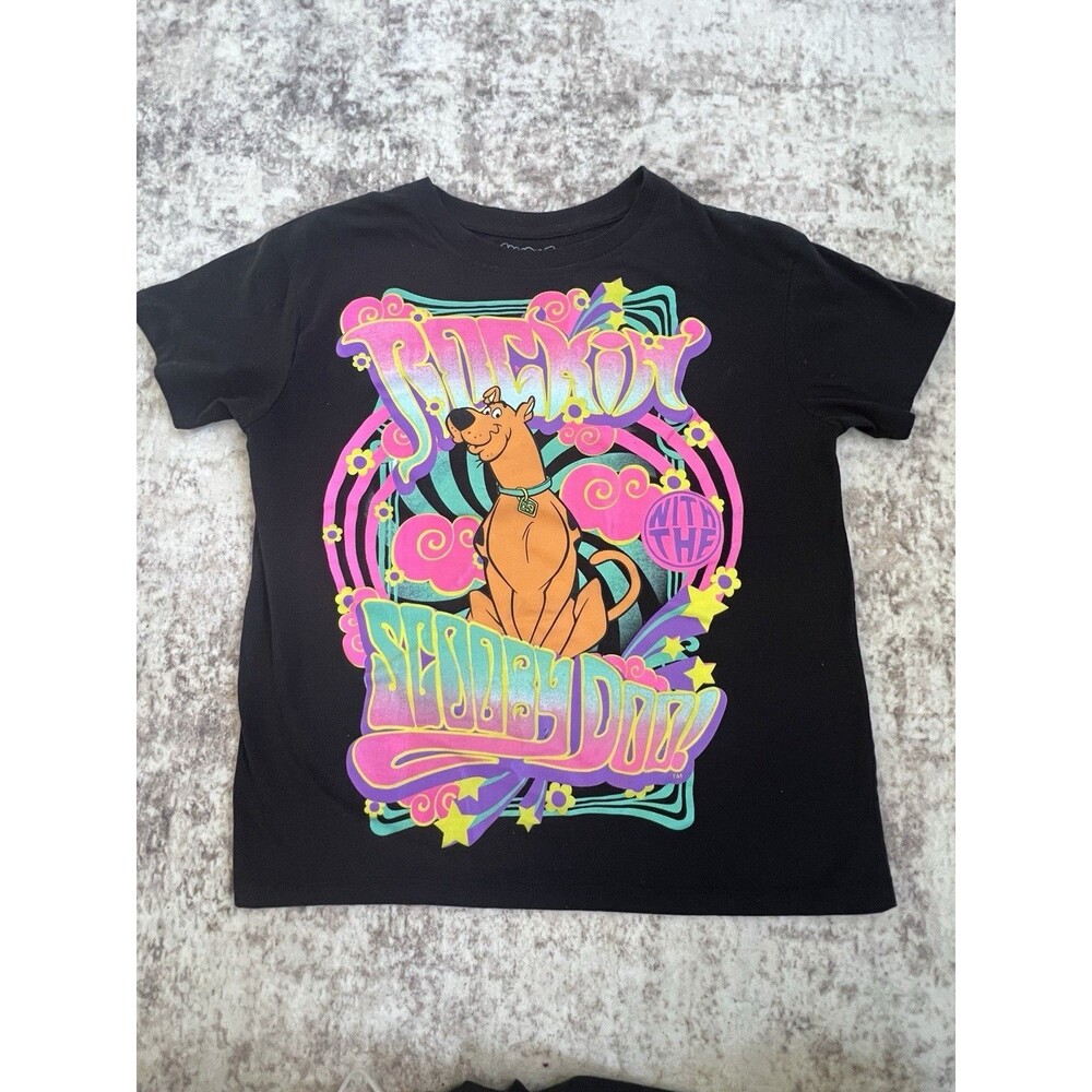 Scooby Doo Rockin Shirt Short Sleeve T-Shirt X Small